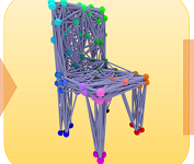 Scan2Mesh: From Unstructured Range Scans to 3D Meshes